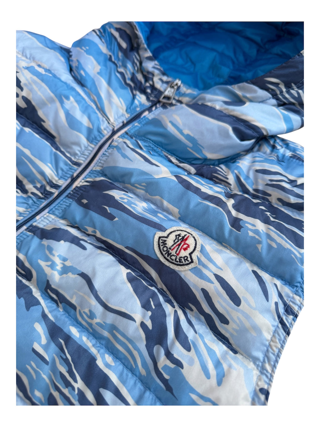 Moncler Patrick Camo Gilet Size 1 / S