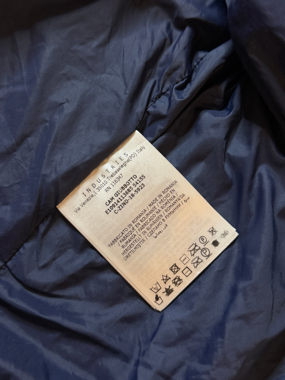 Moncler Cam Tricolour Windbreaker  Size 4 / L
