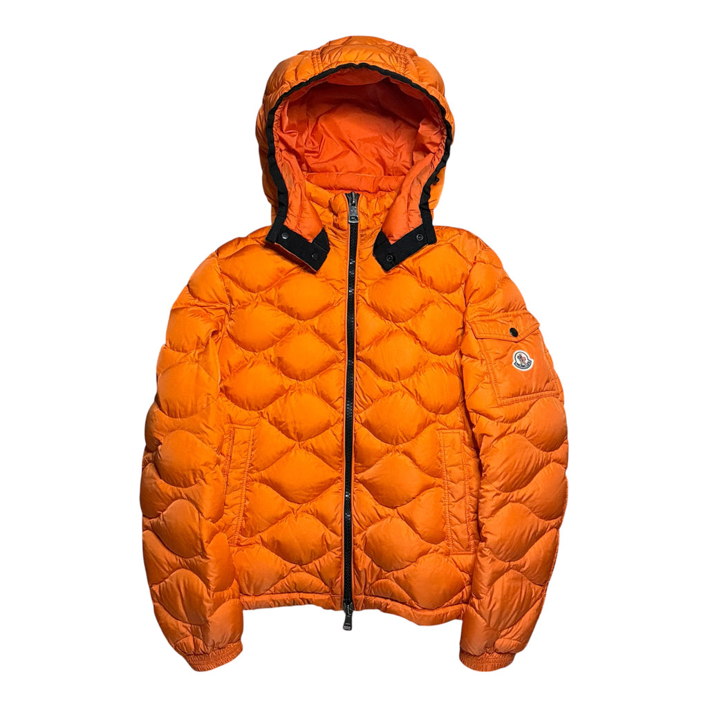Moncler Morainderes Orange Down Jacket Size 1 / S
