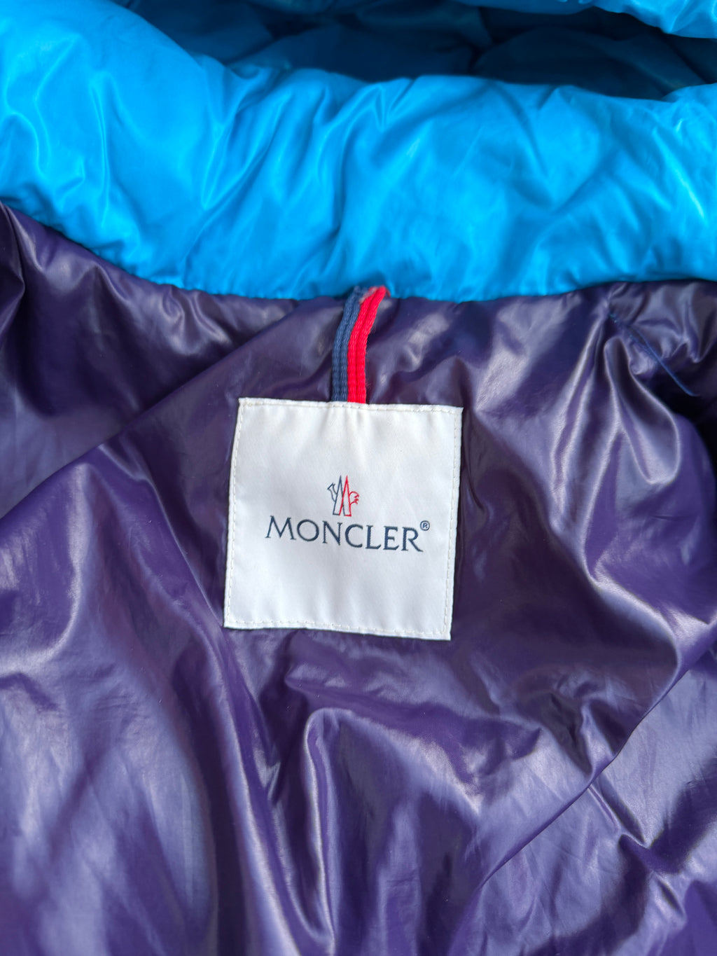 Moncler Maya Puffer Jacket – Turquoise Size 4/XL