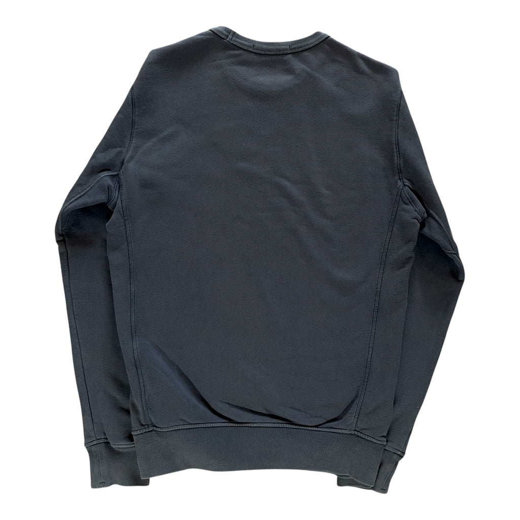 Stone Island A/W 2019 Garment Dyed Crewneck – Dark Grey/Blue Size S